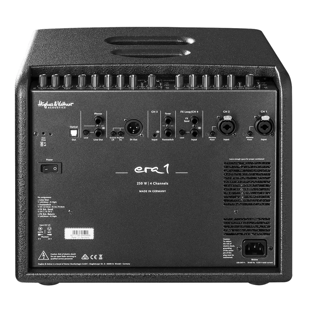Hughes & Kettner Era 1 250W Acoustic Amp - Black Splatter 2