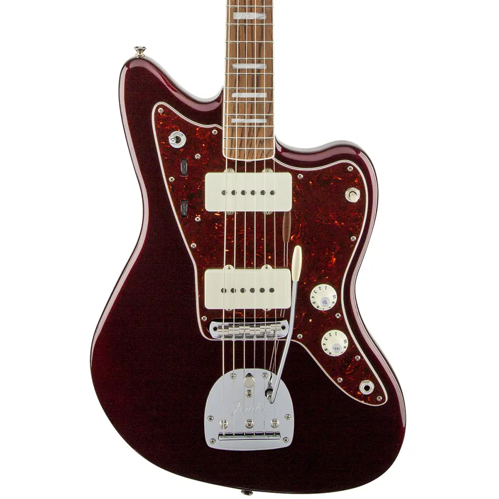 Fender Troy Van Leeuwen Jazzmaster - Oxblood - Bound Rosewood Fretboard 1