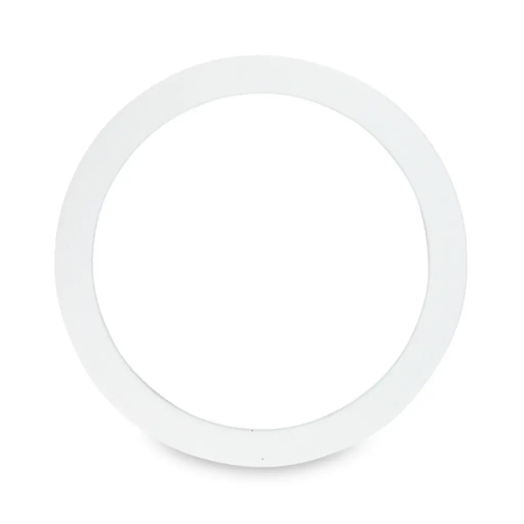 Code Bass Drum Port Hole Reinforcement Ring - 5 Inch, White 1