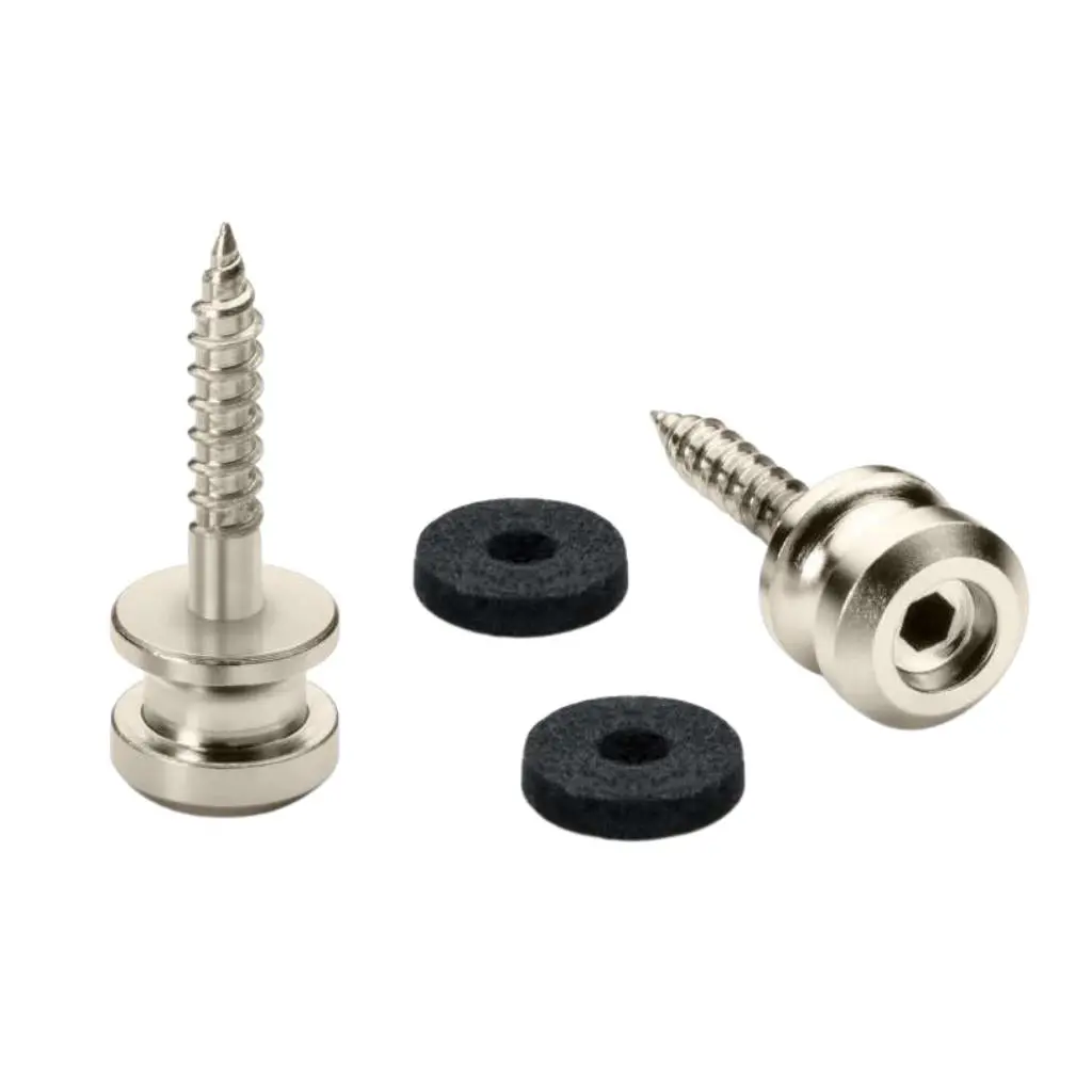Schaller Endpins For S-Locks - Nickel 1