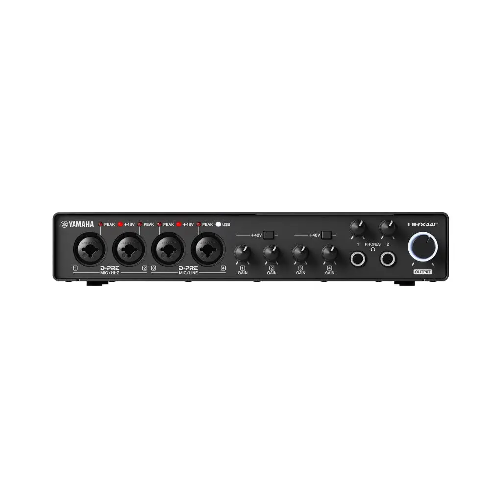 Yamaha Urx44c Usb-C Audio Interface With Software Suite 1