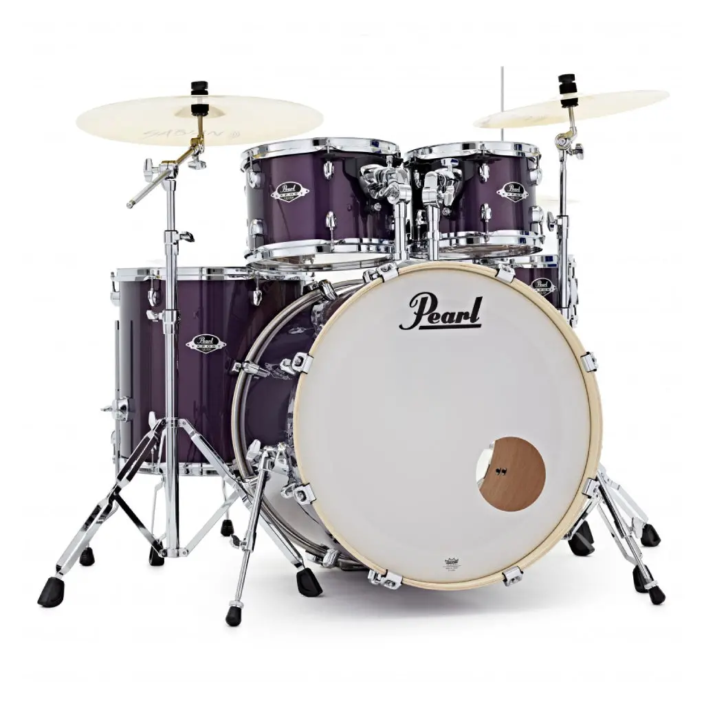 Pearl Export 5-Piece 20" Fusion Drum Kit W/ Hardware - Purple Nebula 1