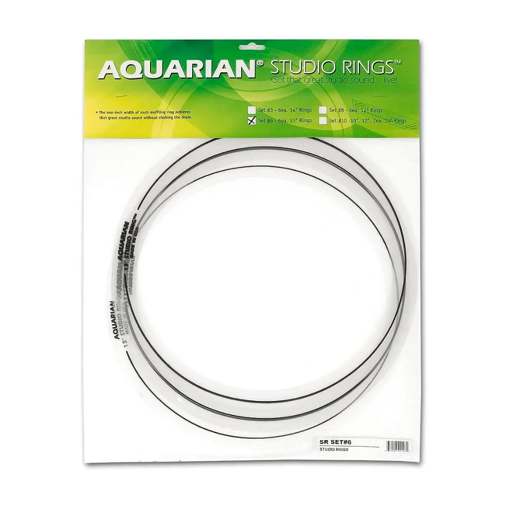 Aquarian Studio Ring Set- Set#6 - 6 X 13" Rings 2