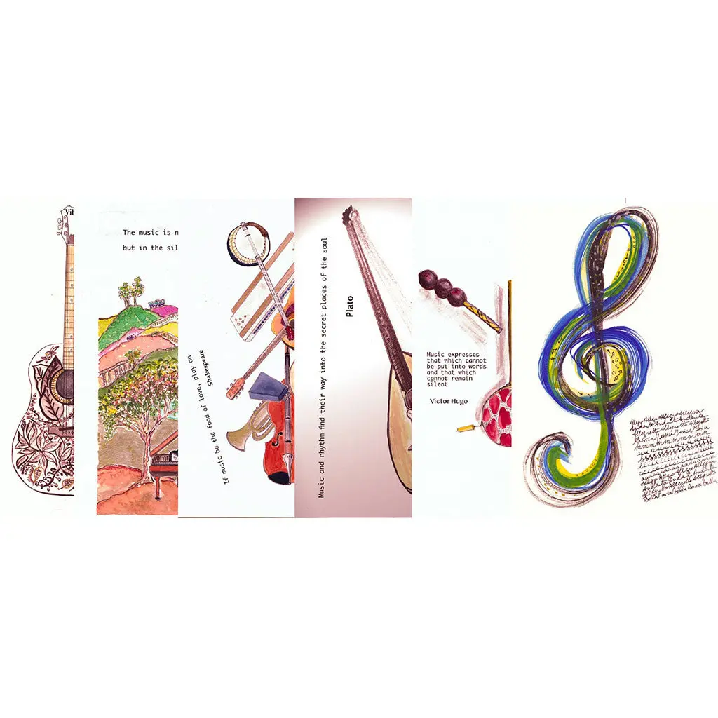 Music Greeting Cards 6-Pk W/ Envelope 1