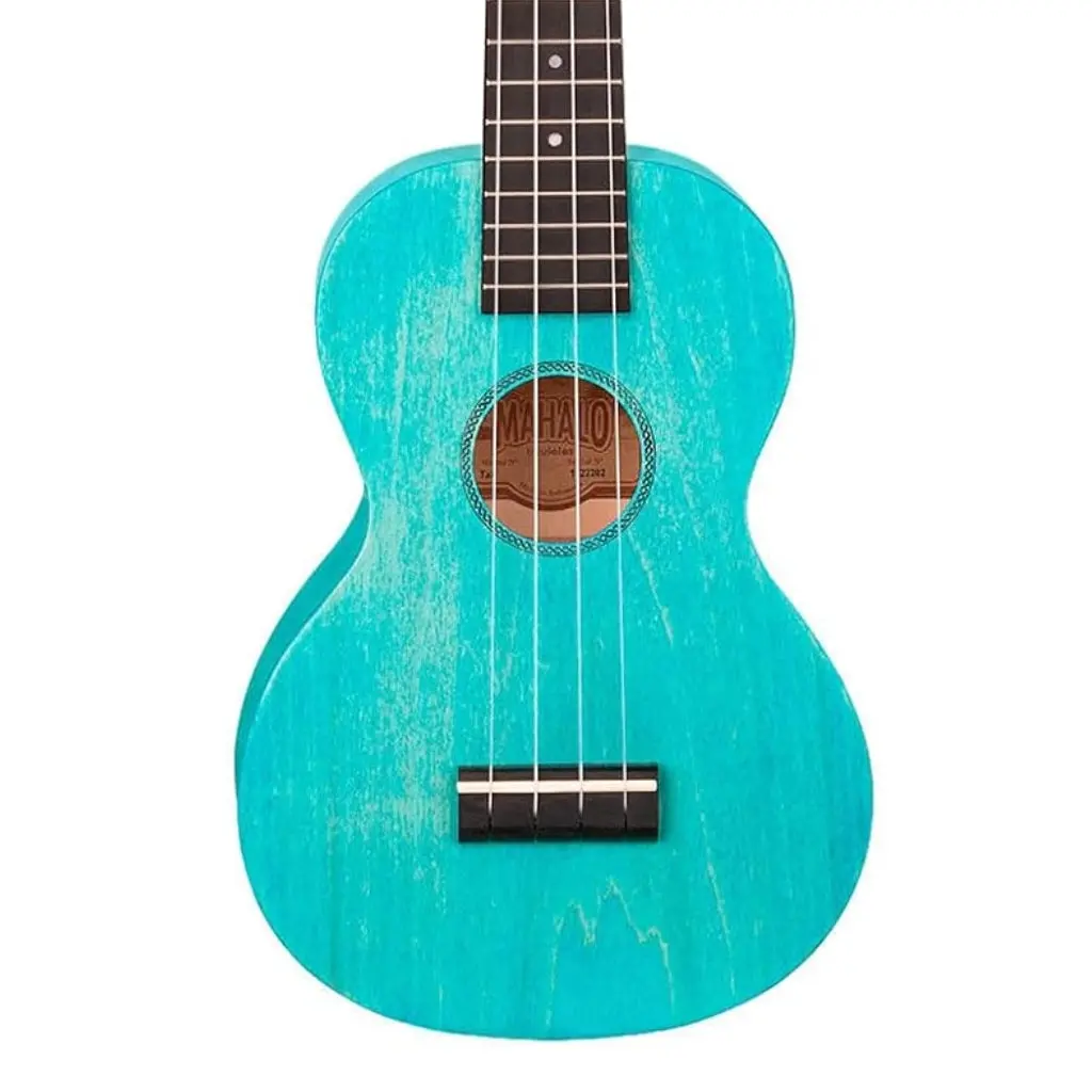 Mahalo Ml3ab Island Series Tenor Ukulele - Aqua Blue 1