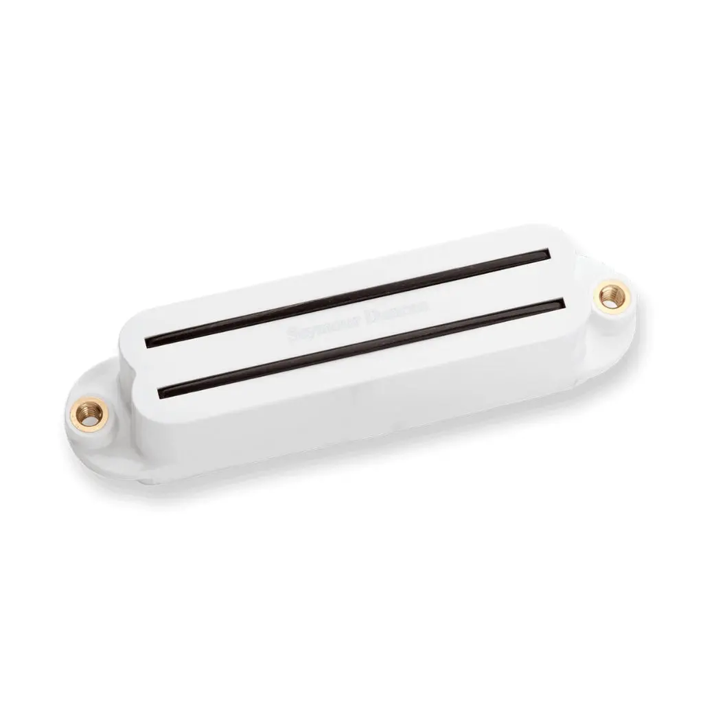 Seymour Duncan Shr 1N Hot Rails For Strat White Neck 1