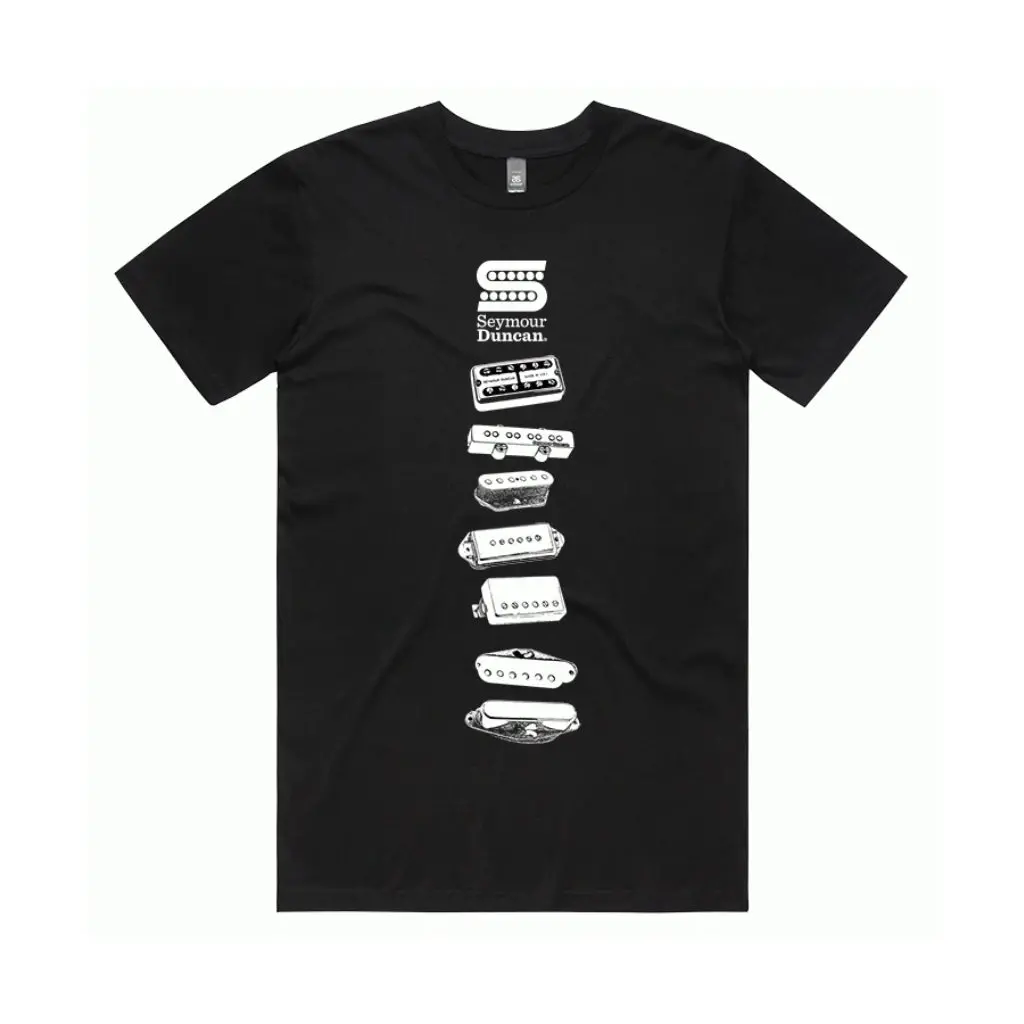 Seymour Duncan Stacked Pickups T Shirt Medium 1