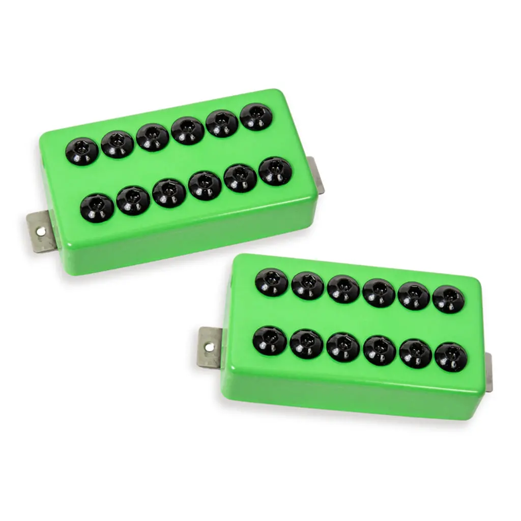 Seymour Duncan Sh-8 Invader Set - Lime Green 1