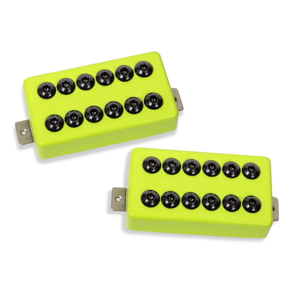 Seymour Duncan Sh-8 Invader Set - Toxic Yellow 1