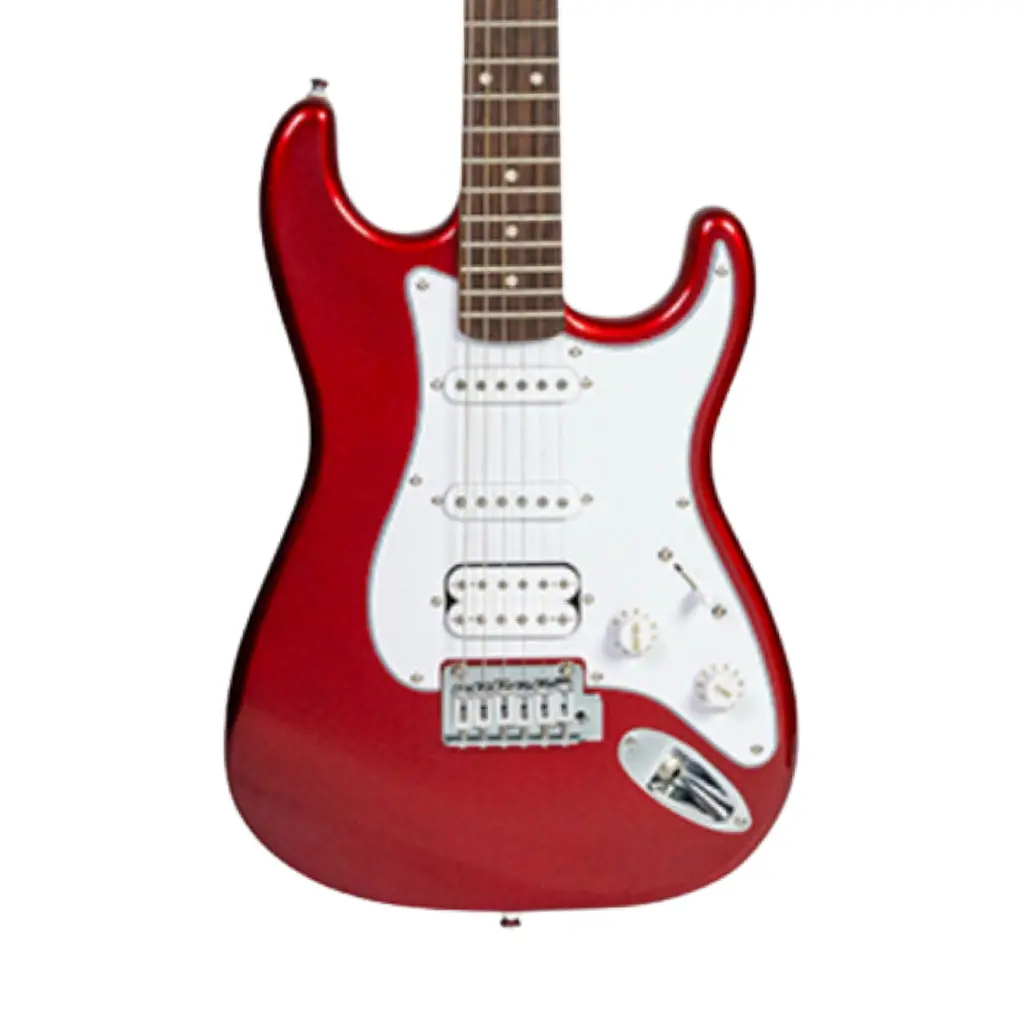 Squier Fsr Affinity Stratocaster Junior Hss Laurel Fingerboard - Candy Apple Red 1