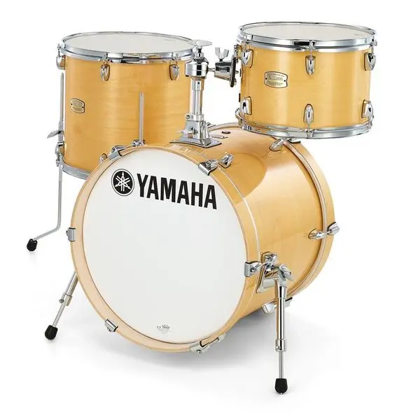 Yamaha Stage Custom Bop Drum Kit With Crosstown Hardware - Natural Wood 1