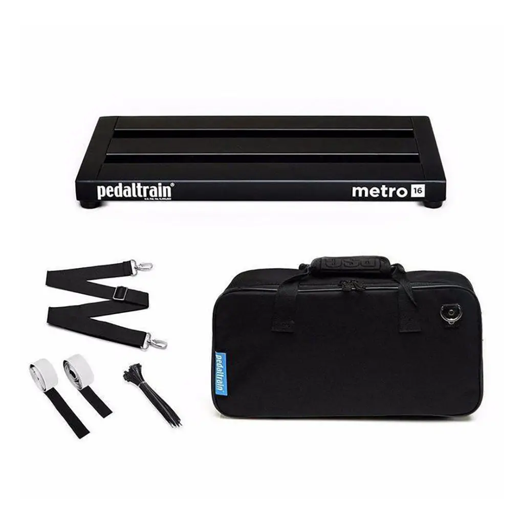 Pedaltrain Pt-M16-Sc Metro 16 Pedal With Soft Case 1