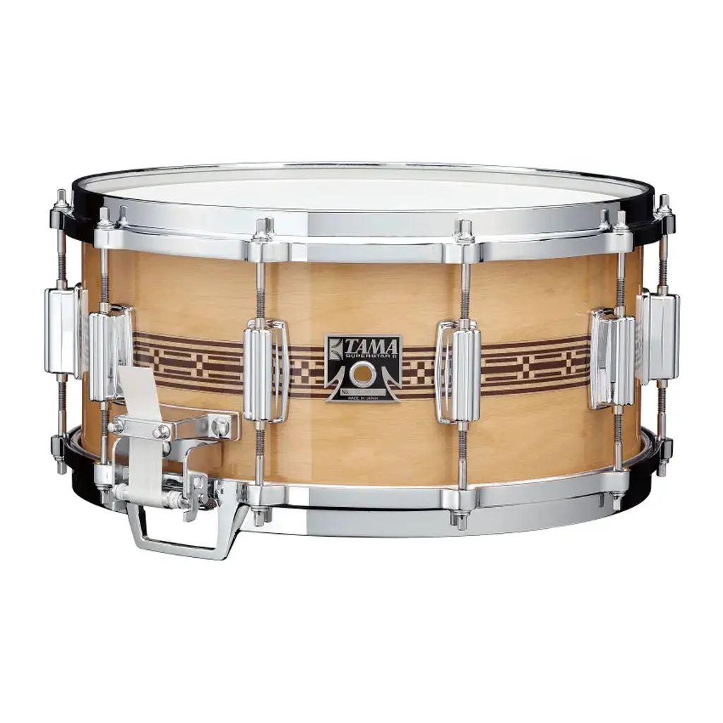 Tama 50Th Limited Mastercraft Artwood 14"X6.5" Snare Drum - Artwood Natural 1