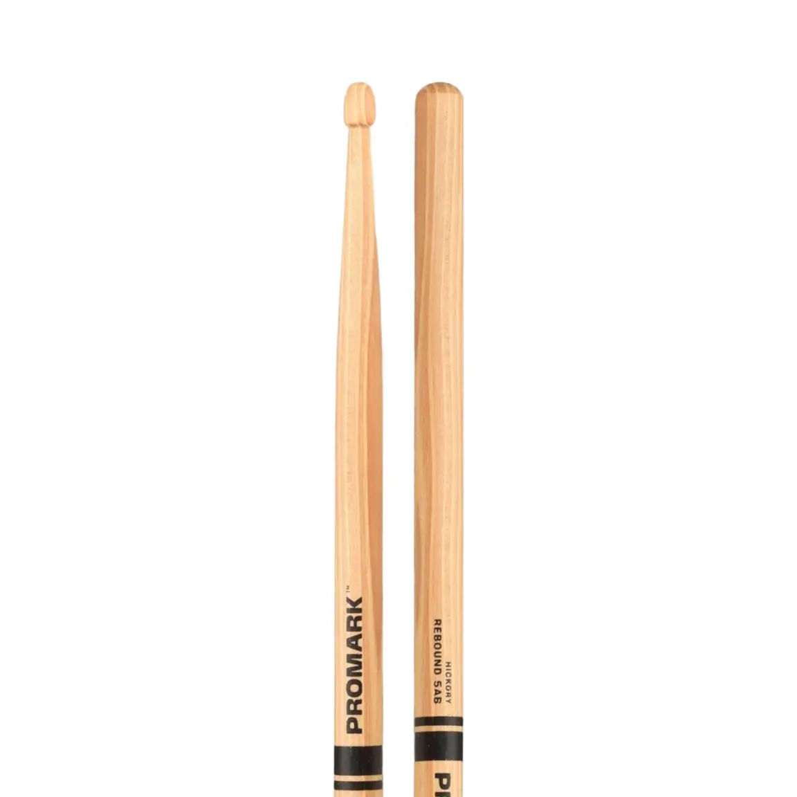 Promark Rebound Drumsticks - Raw Hickory, 5Ab 1