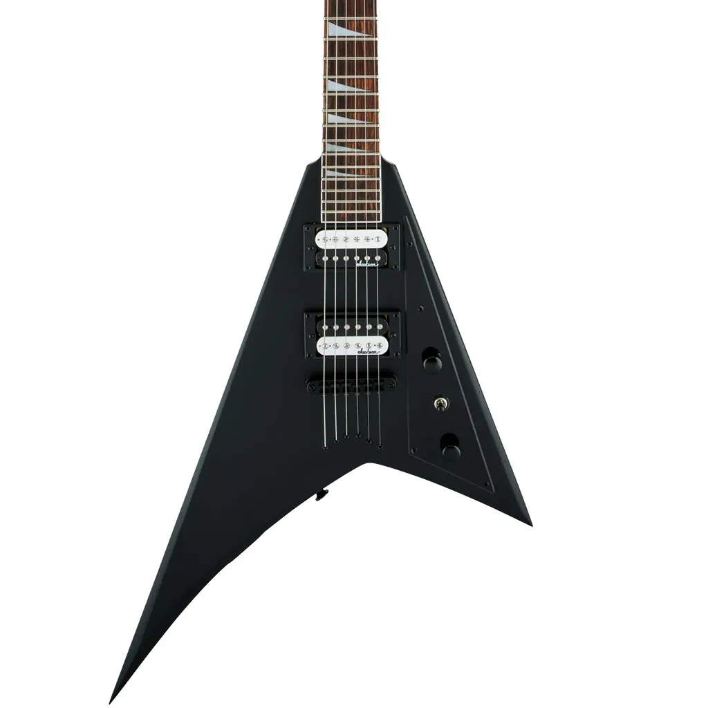 Jackson Js Series Rhoads Js32t Electric Guitar - Satin Black, Amaranth Fingerboard 1
