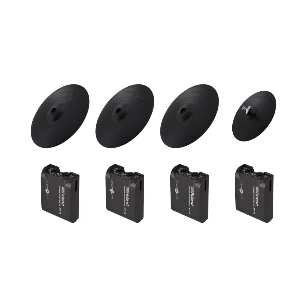 Roland 4Cy-4Wt-01 Cymbal Pack With Wt-10 1