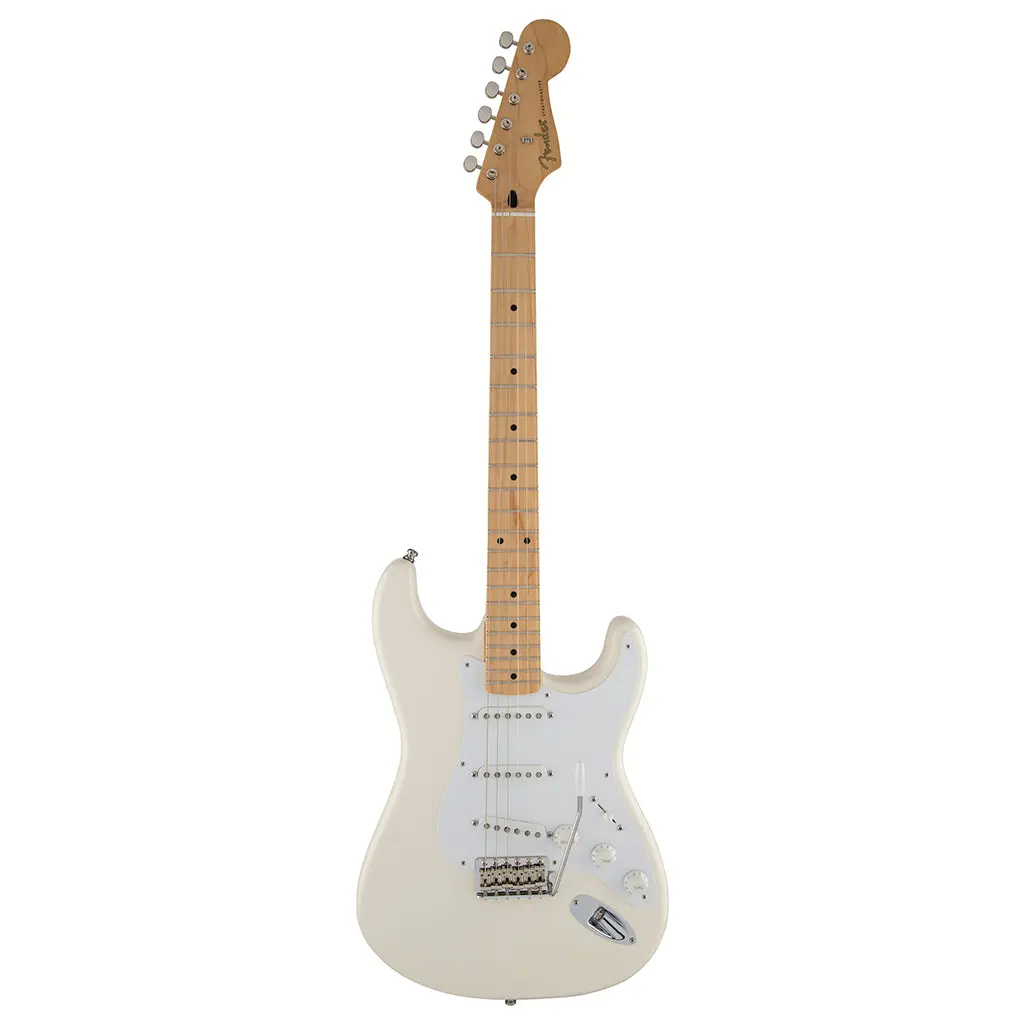 Fender Jimmie Vaughan Tex-Mex Stratocaster - Olympic White - Maple 2