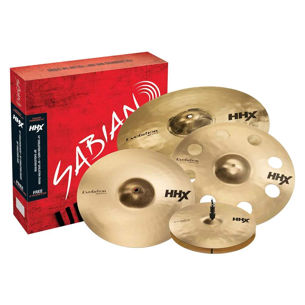 Sabian Hhx Evolution Pack - 14/16/20+18 O-Zone 1