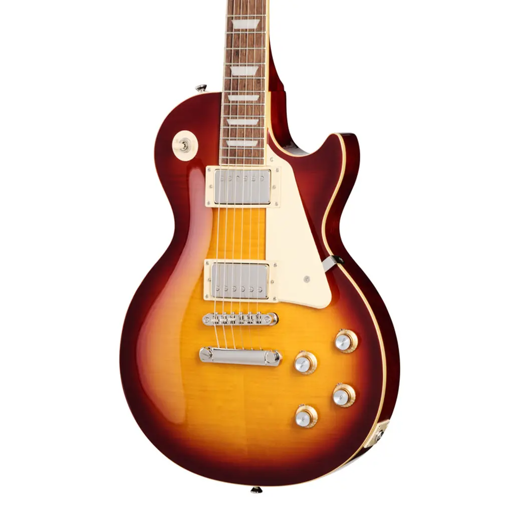 Epiphone Les Paul Standard 60S Figured Top With Premium Gig Bag - Iced Tea 1