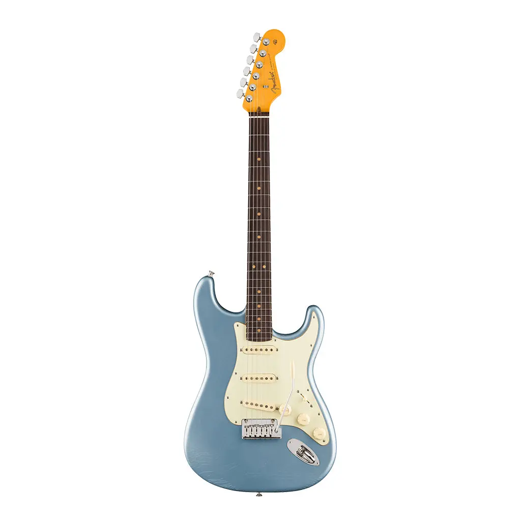 Fender American Ultra Luxe Vintage '60S Stratocaster - Ice Blue Metallic, Rosewood Fingerboard 2