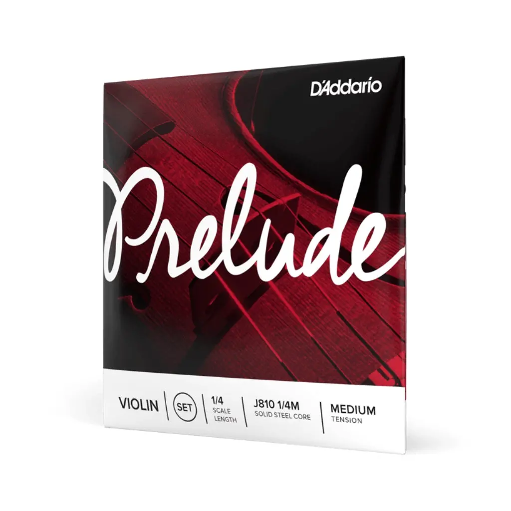 D'addario J810 Prelude Violin String Set - 1/4 Scale, Medium Tension 1