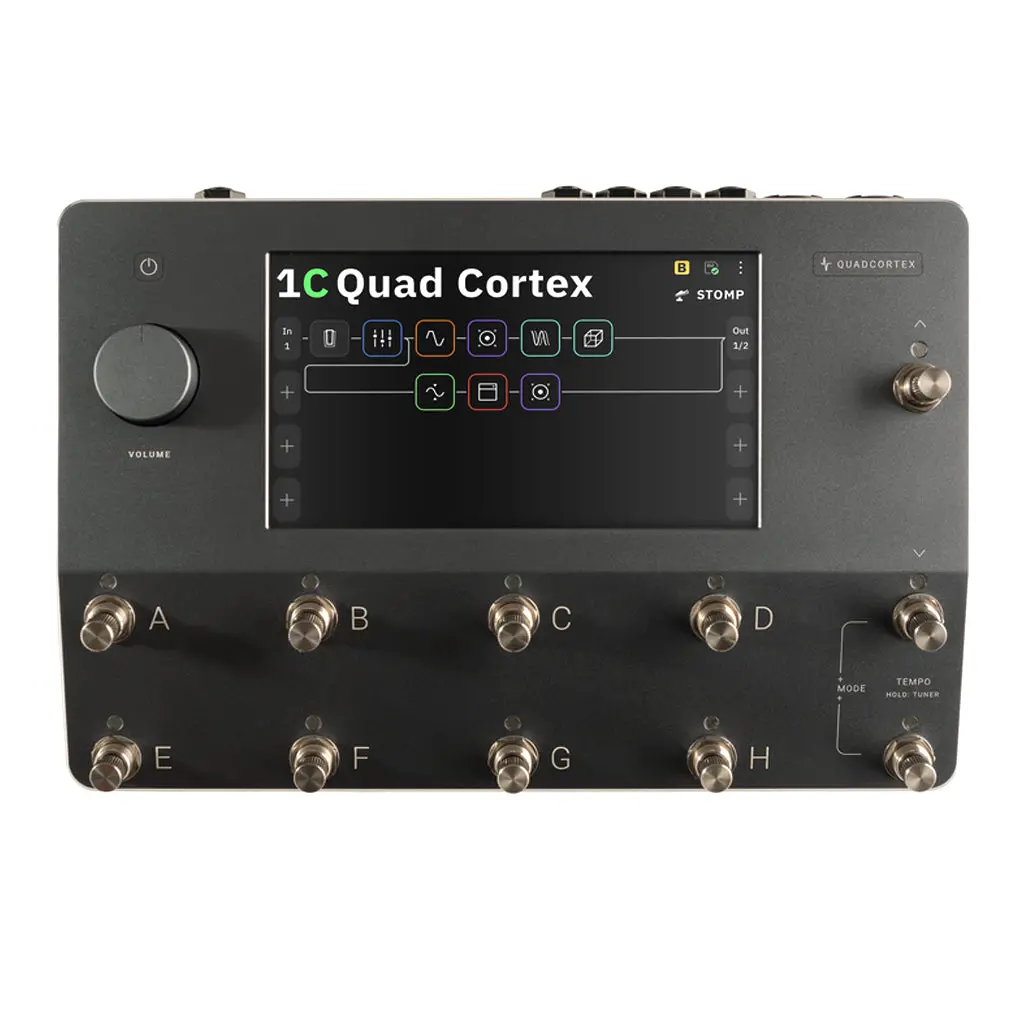 Neural Dsp Quad Cortex Quad-Core Digital Effects Modeler/Profiling Floorboard 1
