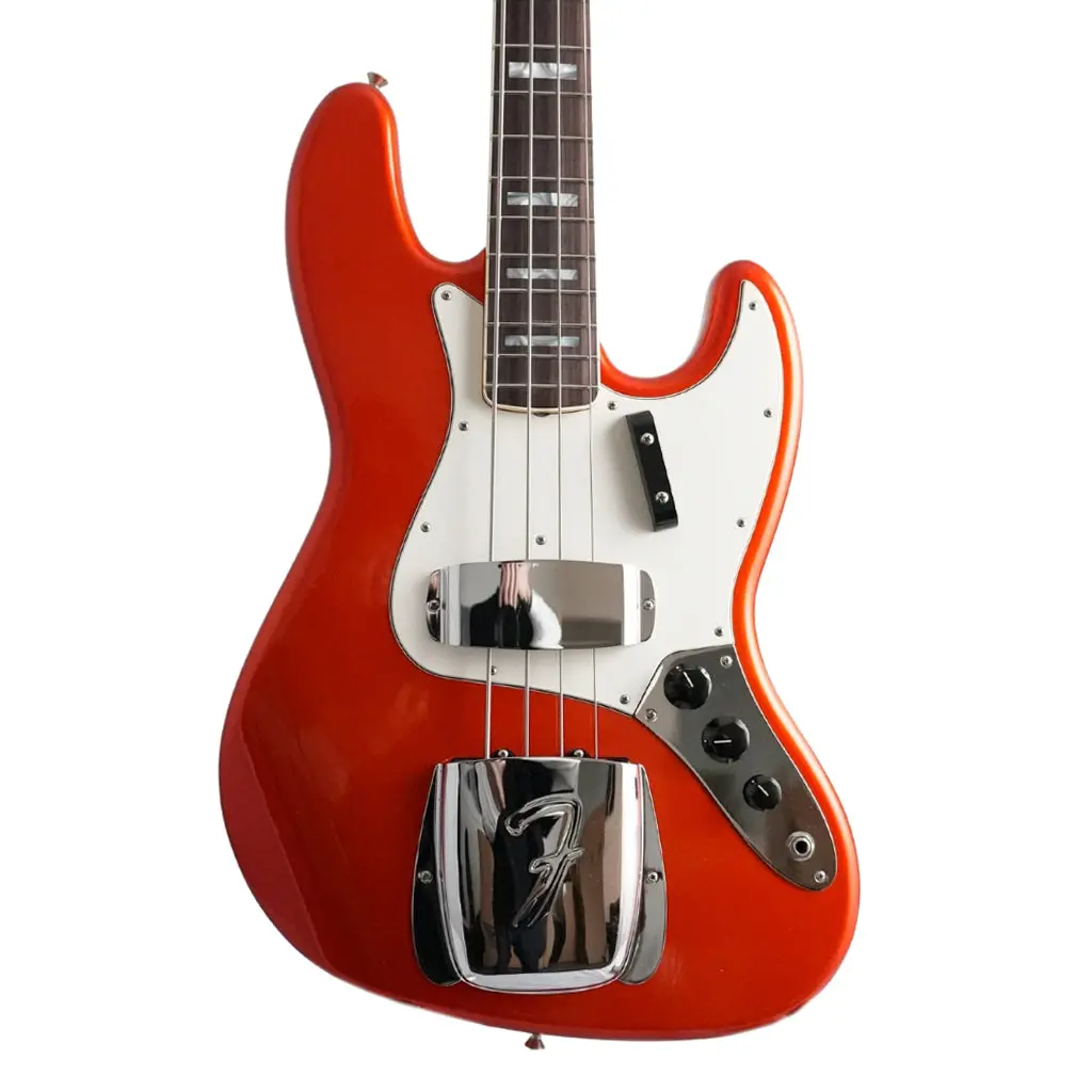 Fender Custom Shop 1966 Jazz Bass Deluxe Closet Classic - Candy Tangerine 2
