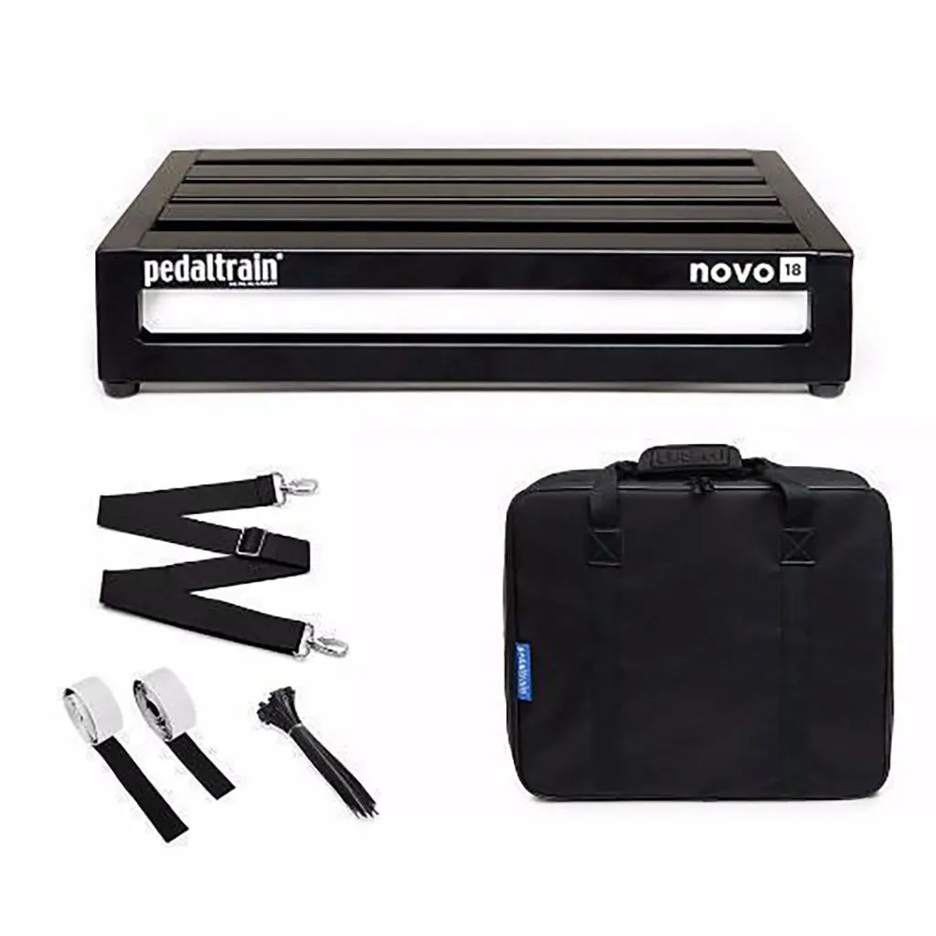 Pedaltrain Pt-N18-Sc Novo 18 Pedal With Soft Case 1