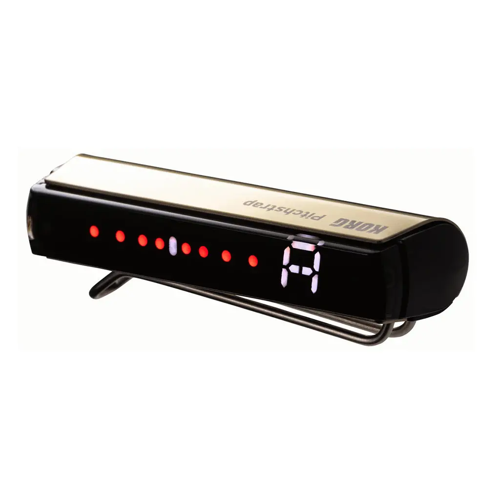 Korg Pitchstrap Pst-1 Strap-Mounted Tuner - Gold 1