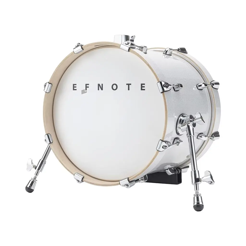 Efnote Efd-K1612 Ws Electronic Bass Drum Pad - 16 X 12 Inch, White Sparkle 1