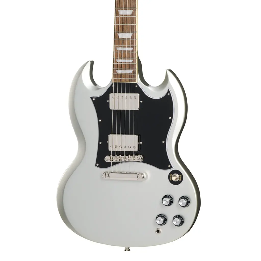 Epiphone Sg Standard With Premium Gig Bag - Silver Mist 1