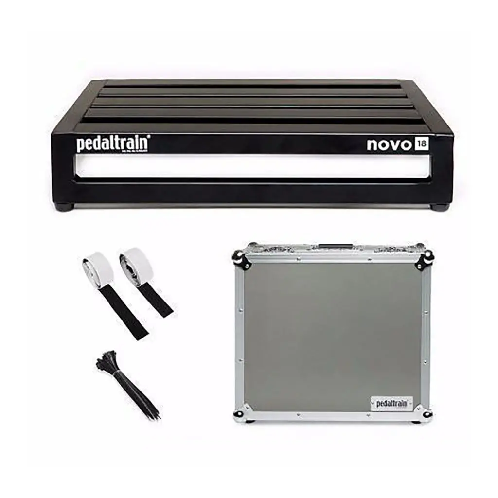 Pedaltrain Pt-N18-Tc Novo 18 Pedal With Tour Case 1