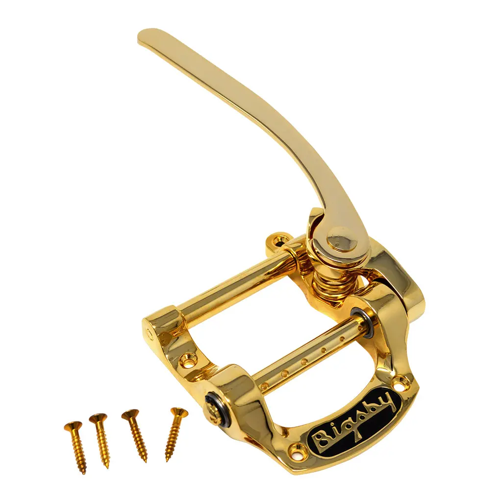 Bigsby® B5 Vibrato Tailpiece, String-Thru, Gold 1