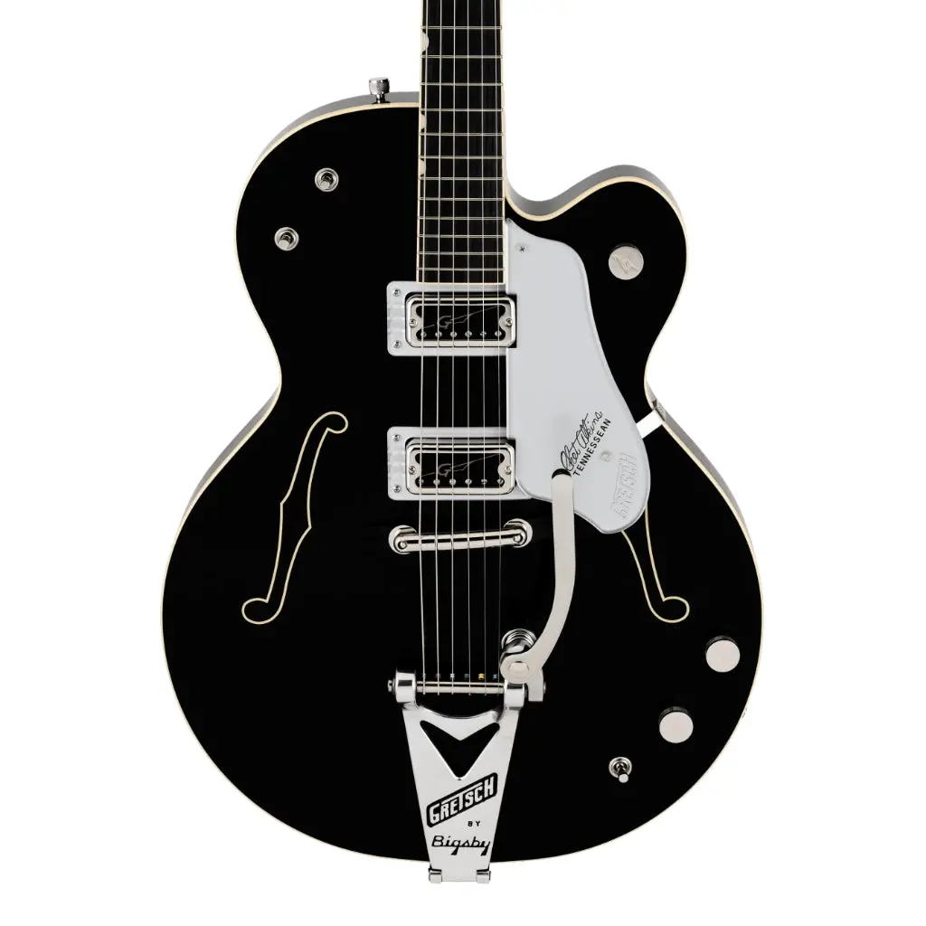 Gretsch G6119t-62 Vintage Select Limited Edition '62 Tennessean Hollow Body With Bigsby - Black, Rosewood Fingerboard 1