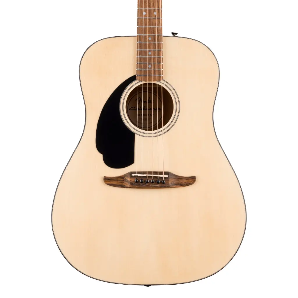 Fender California Standard Redondo Left-Handed Acoustic Guitar - Natural, Spruce Top 1