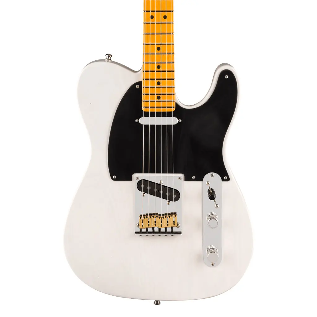 Fender American Ultra Luxe Vintage '50S Telecaster - White Blonde, Maple Fingerboard 1