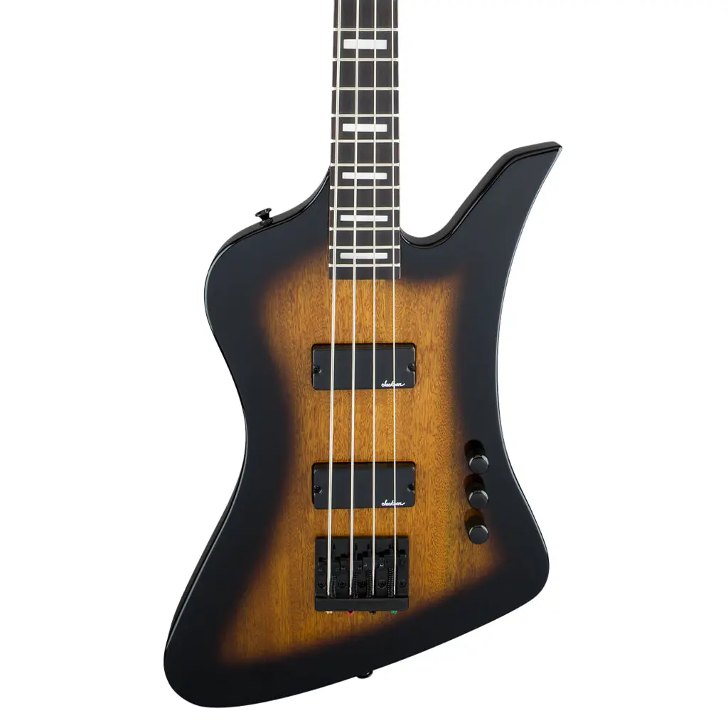 Jackson Js Series Kelly Bird Iv Js2 Bass Guitar - Tobacco Burst, Amaranth Fingerboard 1