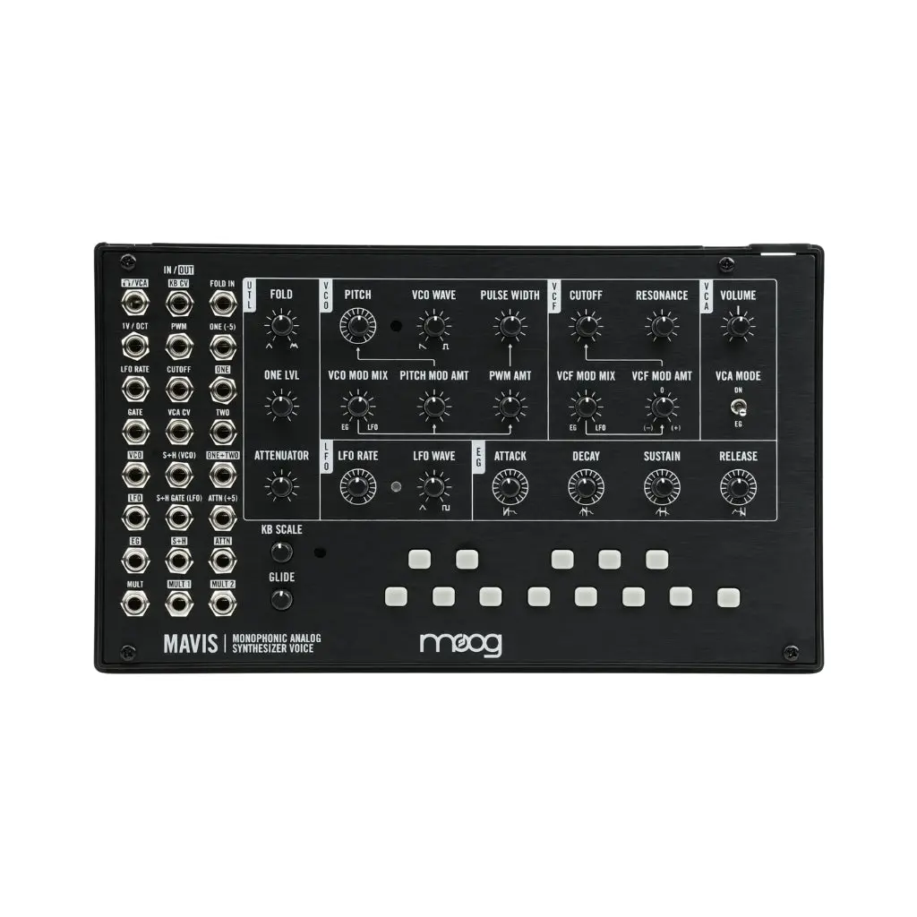 Moog Mavis Semi-Modular Analog Synthesizer Kit And Eurorack Module - 44Hp 1
