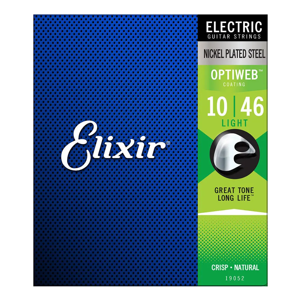 Elixir 19052 - Optiweb Electric 10-46 Guitar Strings 1