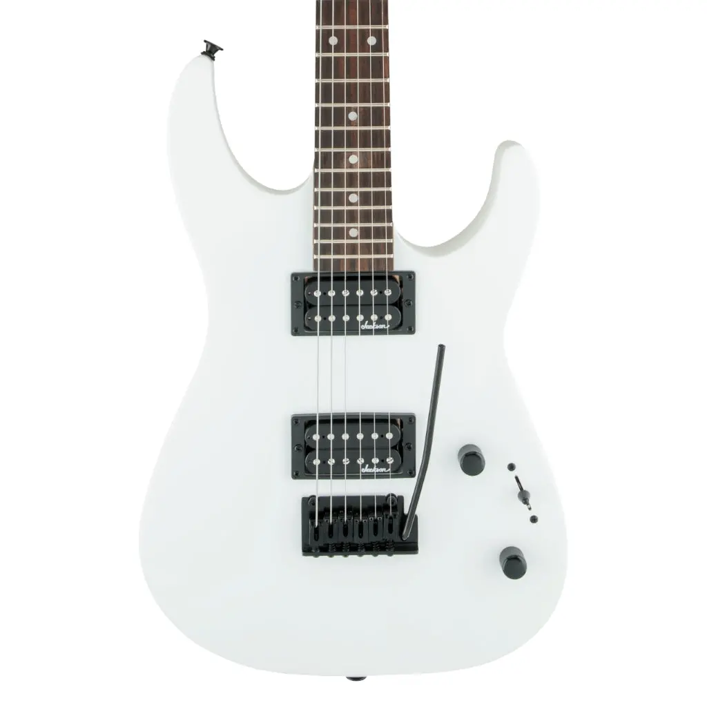 Jackson Js Series Dinky Js11 Electric Guitar - Snow White, Amaranth Fingerboard 1