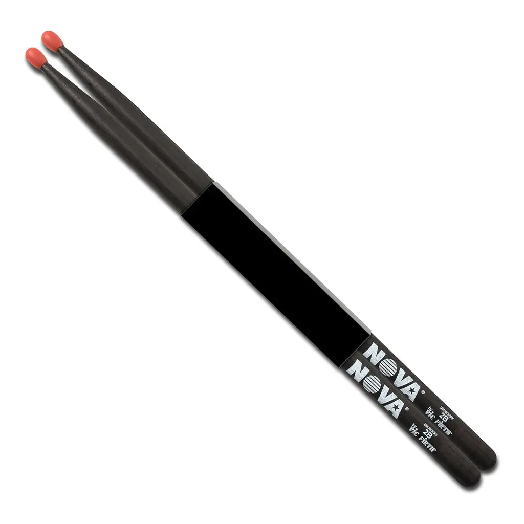 Vic Firth Nova 2Bn Black Drum Sticks 1
