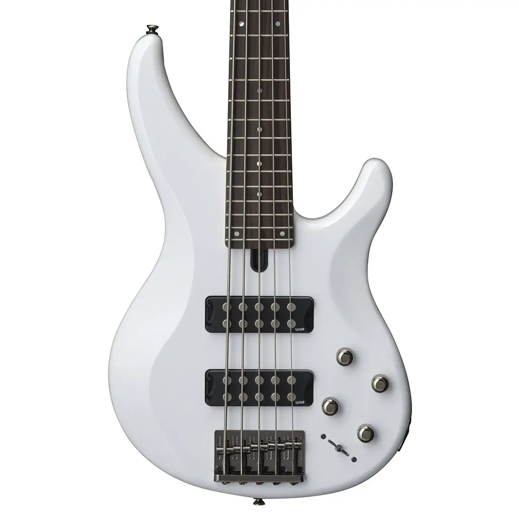 Yamaha Trbx305 5 String Electric Bass - White 1
