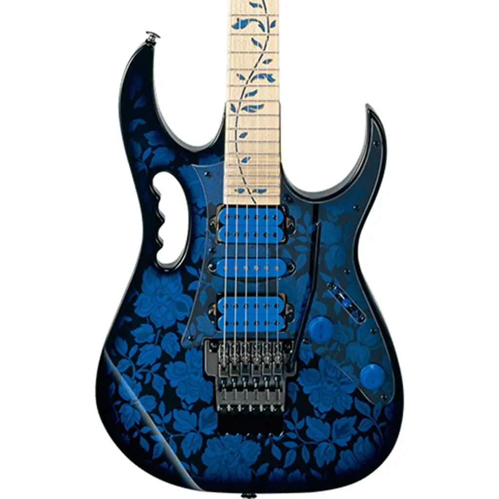 Ibanez - Jem77 - Blue Floral Pattern - Steve Vai Signature 1