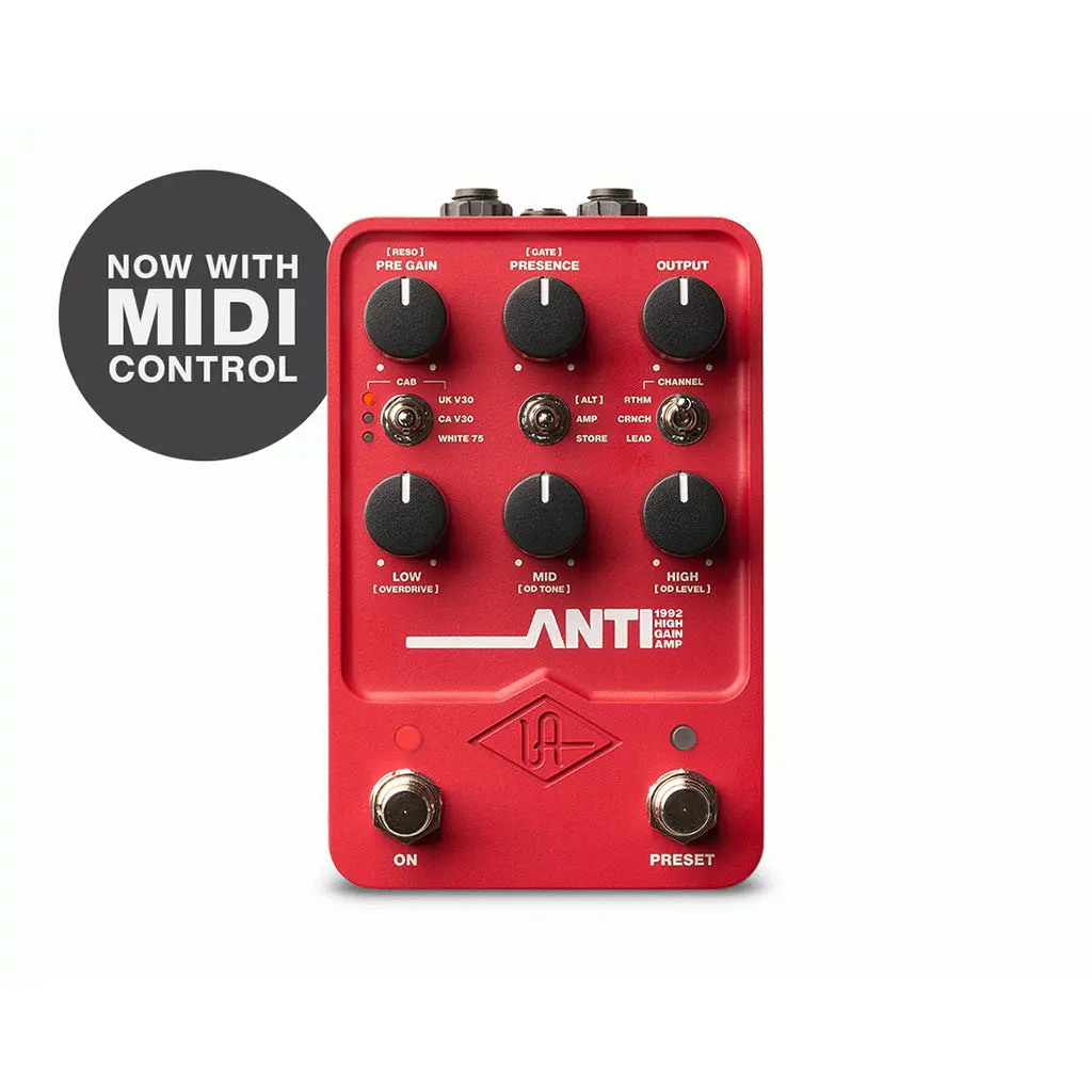Universal Audio Uafx Anti 1992 High Gain Pedal 1