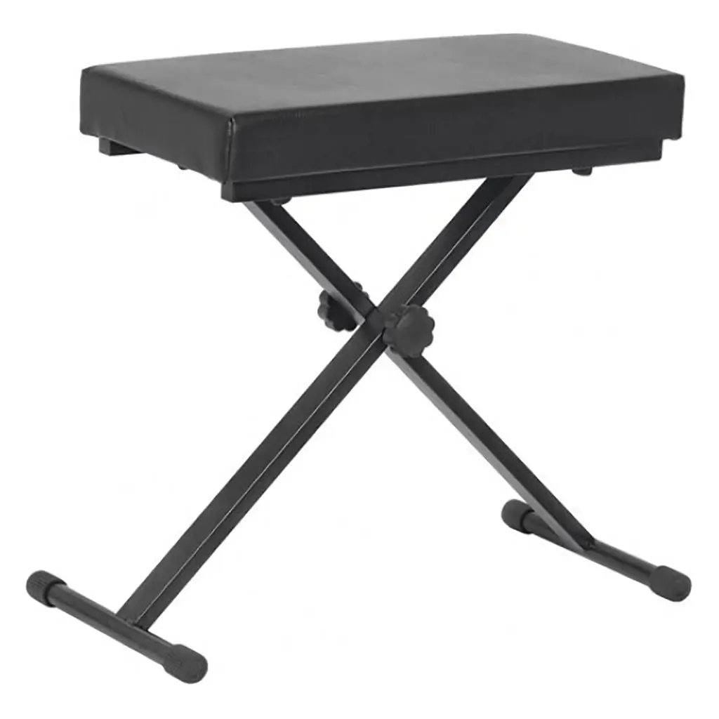Xtreme - Kt140 Keyboard & Piano Stool - Black 1