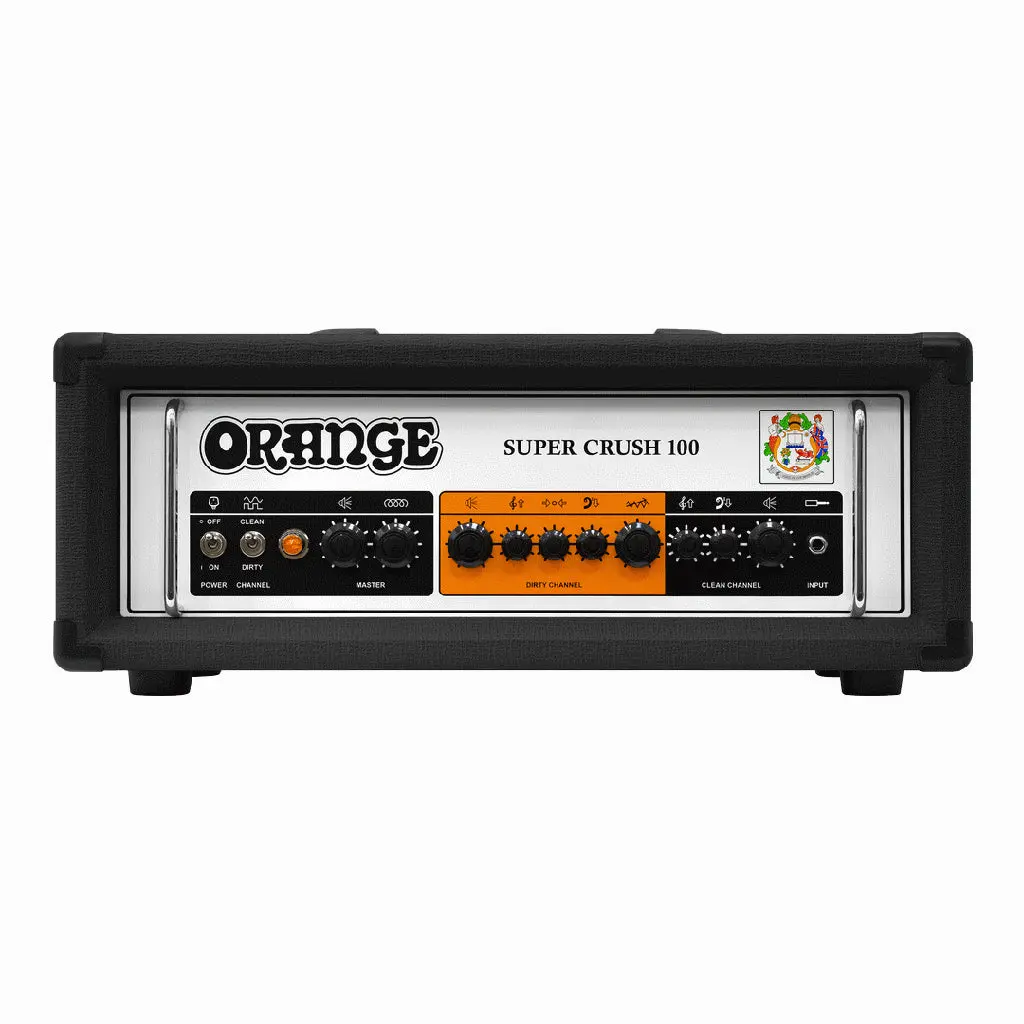 Orange - Super Crush 100 Head - Black 1
