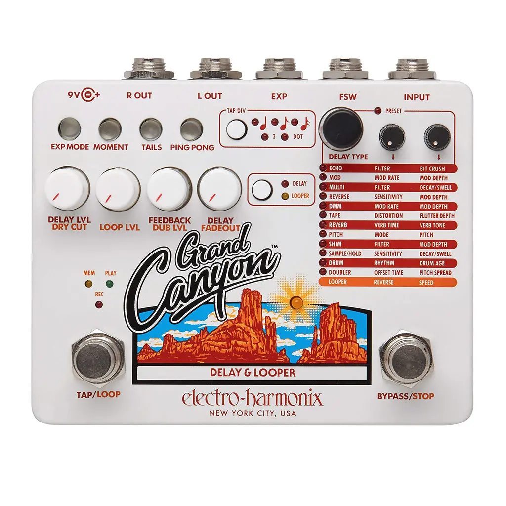 Electro-Harmonix Grand Canyon - Delay & Looper 1