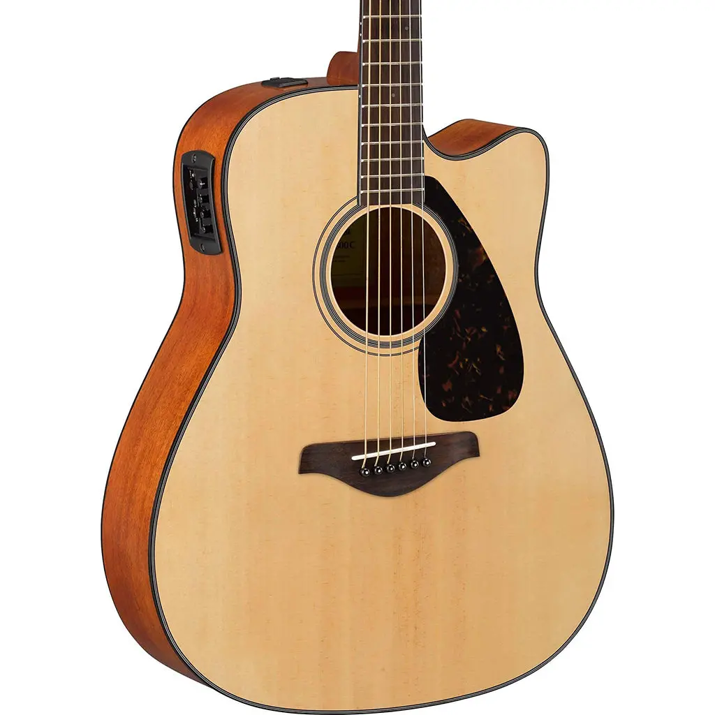 Yamaha Fgx800cnt Dreadnought Cutaway- Natural 1