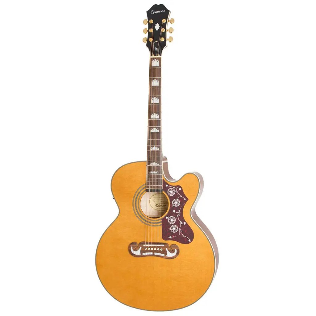 Epiphone J-200 Ec Studio - Vintage Natural 2