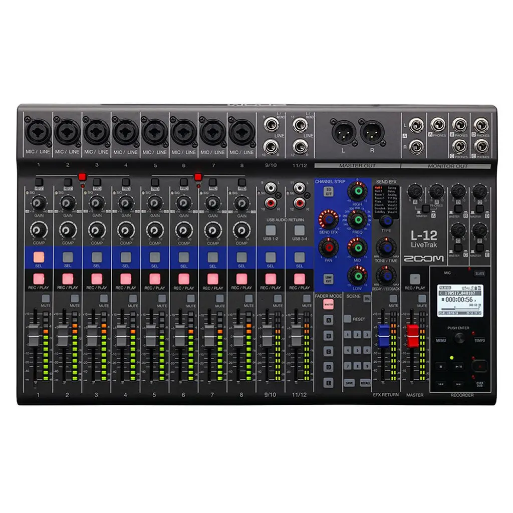 Zoom Livetrak L-12 Digital Mixer 1